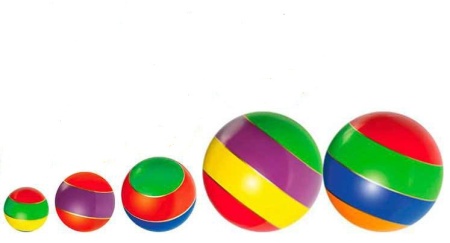 Купить Мячи резиновые (комплект из 5 мячей различного диаметра) в Дудинке 