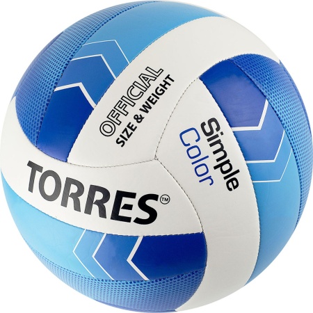 Купить Мяч волейбольный Torres Simple Color любительский р.5 в Дудинке 